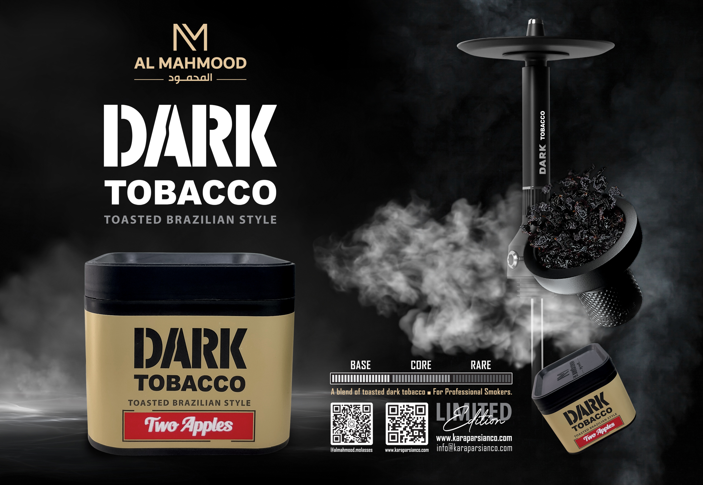 Unveiling of a new product titled Dark Tobacco, Formula and Innovation from the R&D Branch of Karaparsian 110 Company.